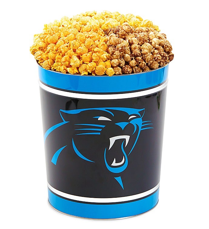 Carolina Panthers 3-Flavor Popcorn Tins