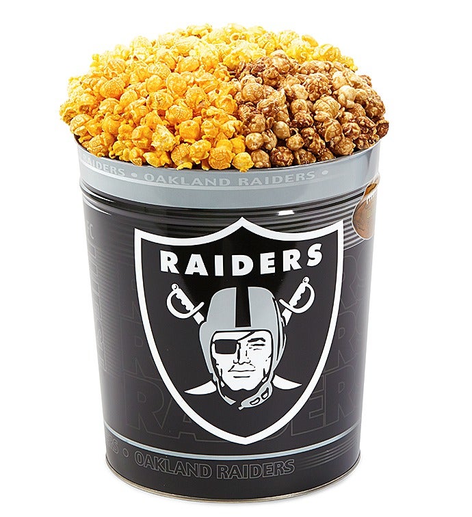 Three Gallons Tin Official RAIDERS – POPPED LAS VEGAS