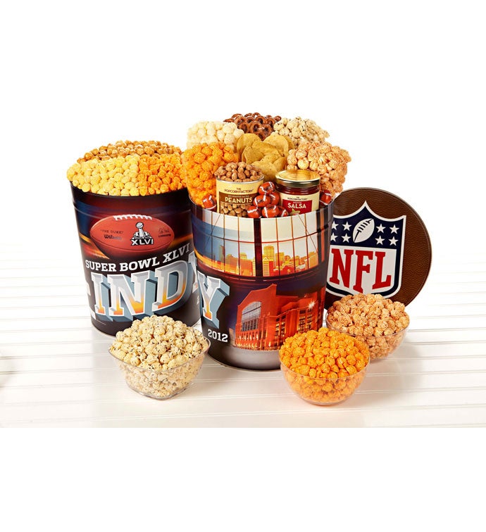 Super Bowl® Popcorn & Snack Tins