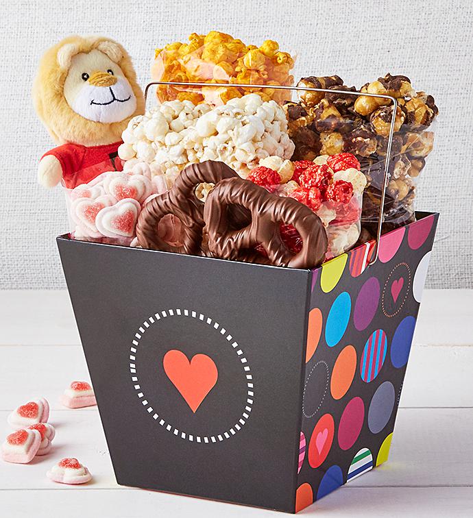 Happy Hearts Giant Take Out Totes