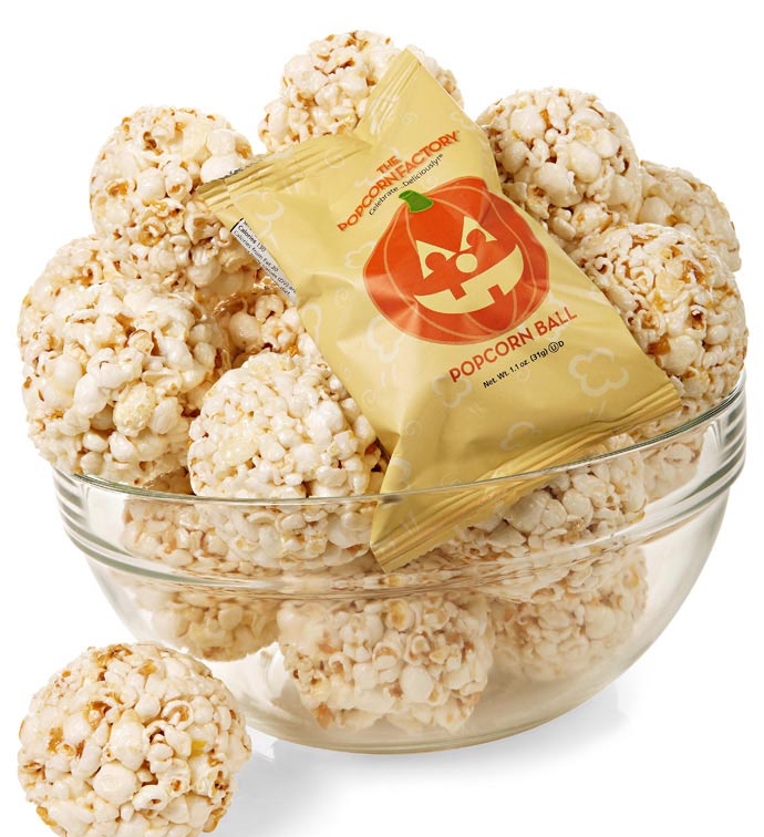 Box of 24 Halloween Popcorn Balls