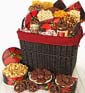 Holiday Poinsettia Gift Basket
