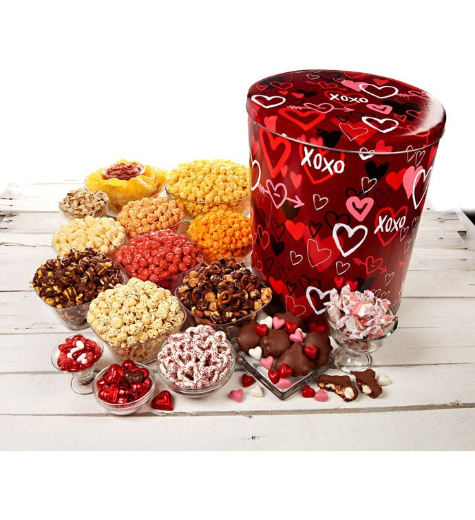 Graffiti Hearts Grand Deluxe Snack