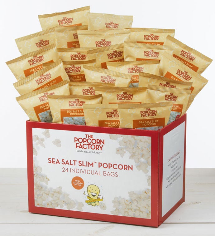 24 Pack Sea Salt Slim™ Popcorn
