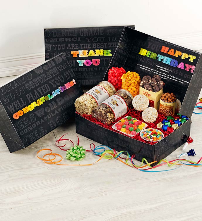 Say It In Color Snacker's Choice Gift Box