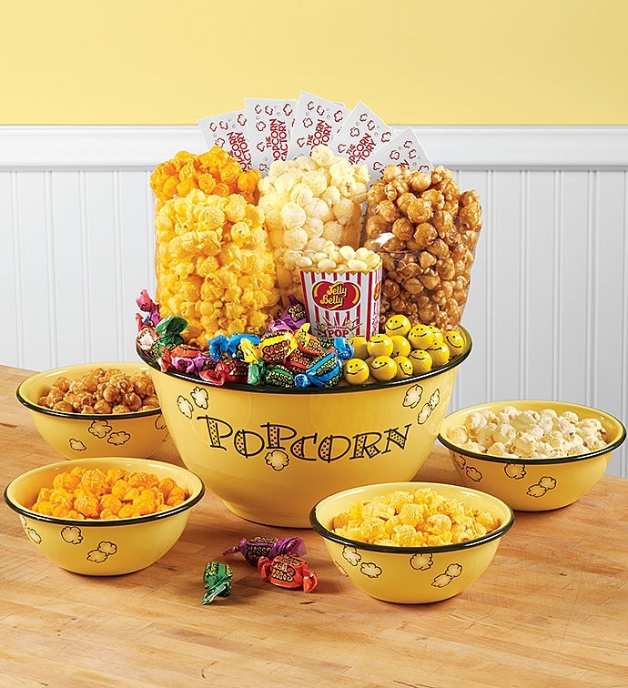 Popcorn Bowls and Snacks