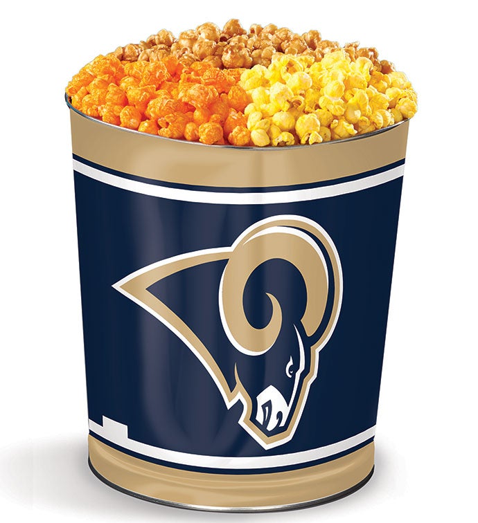 Los Angeles Rams 3 Flavor Popcorn Tins
