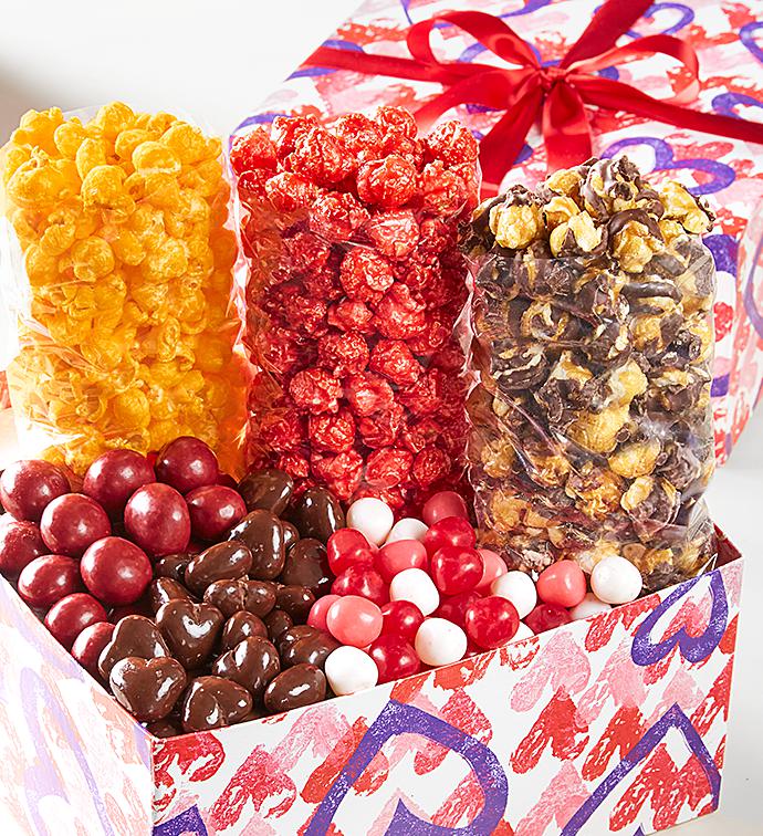 Forever Hearts Grand Snack Gift Box