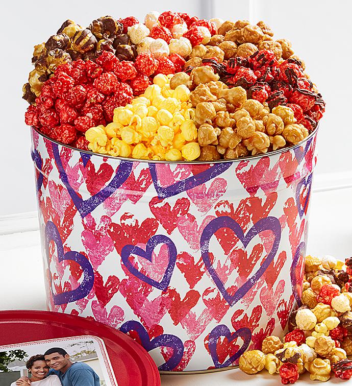 Forever Hearts Grand Popcorn Assortment