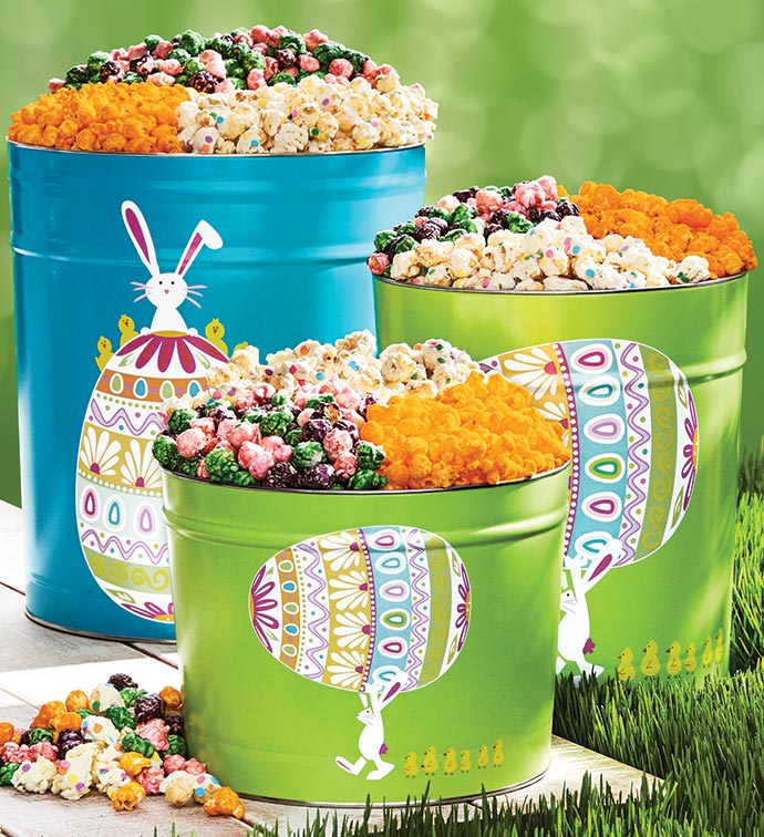 Easter Egg Parade Deluxe Popcorn Tins