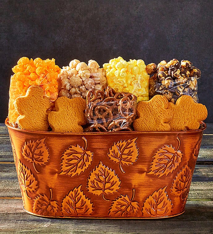 Deluxe Autumn Leaf Tin