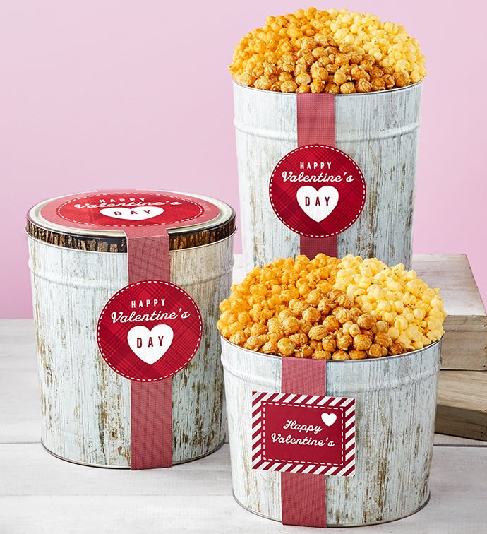 Nature of Love Popcorn Tins