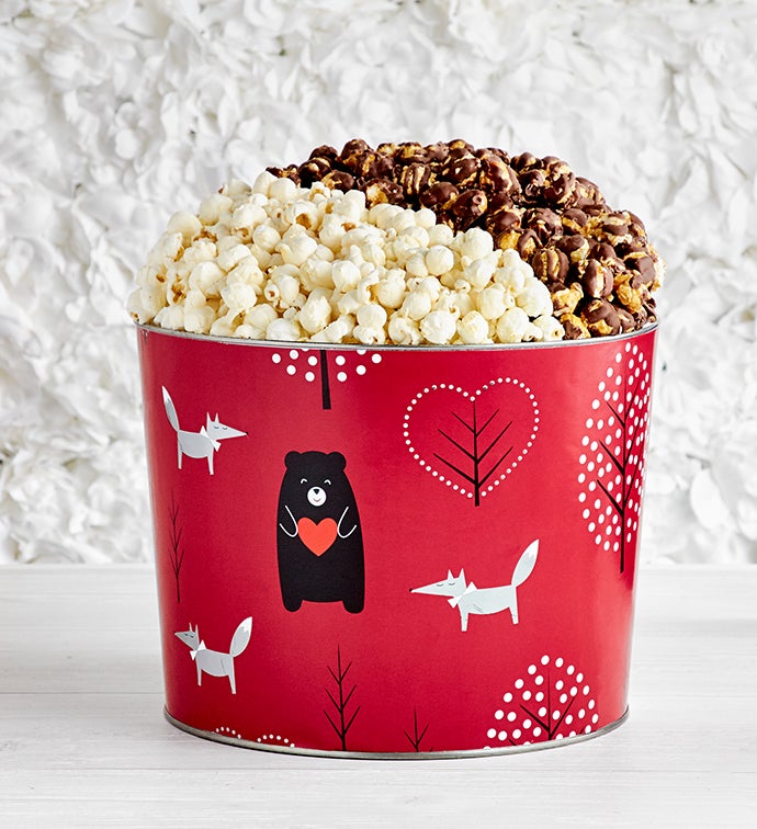 Beary In Love Deluxe Popcorn Tin