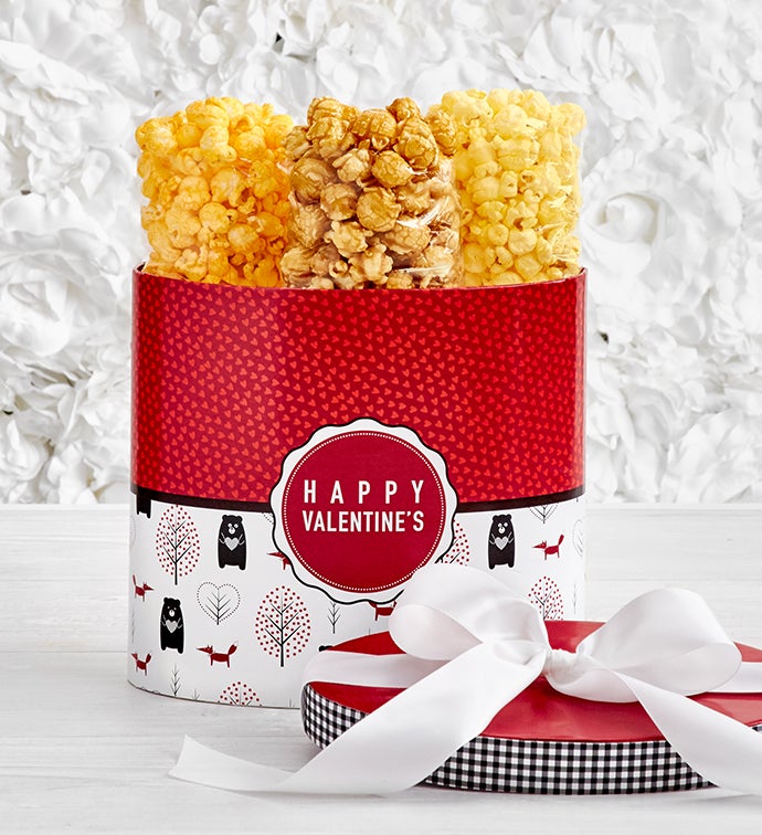 Beary In Love Popcorn Keepsake Box