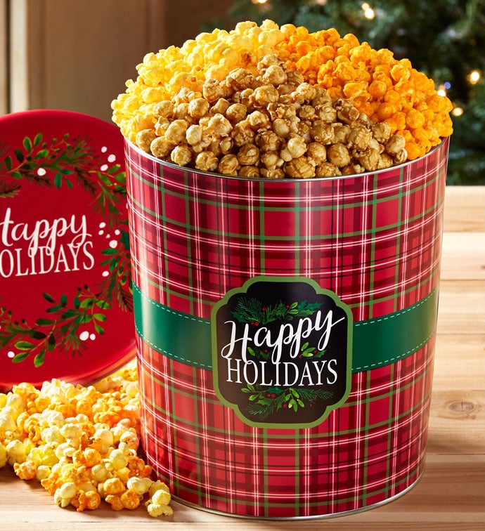 Happy Holidays 6 1/2 Gallon 3 Flavor