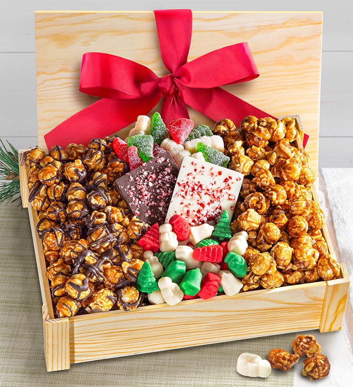 Simply Red Popcorn Crate