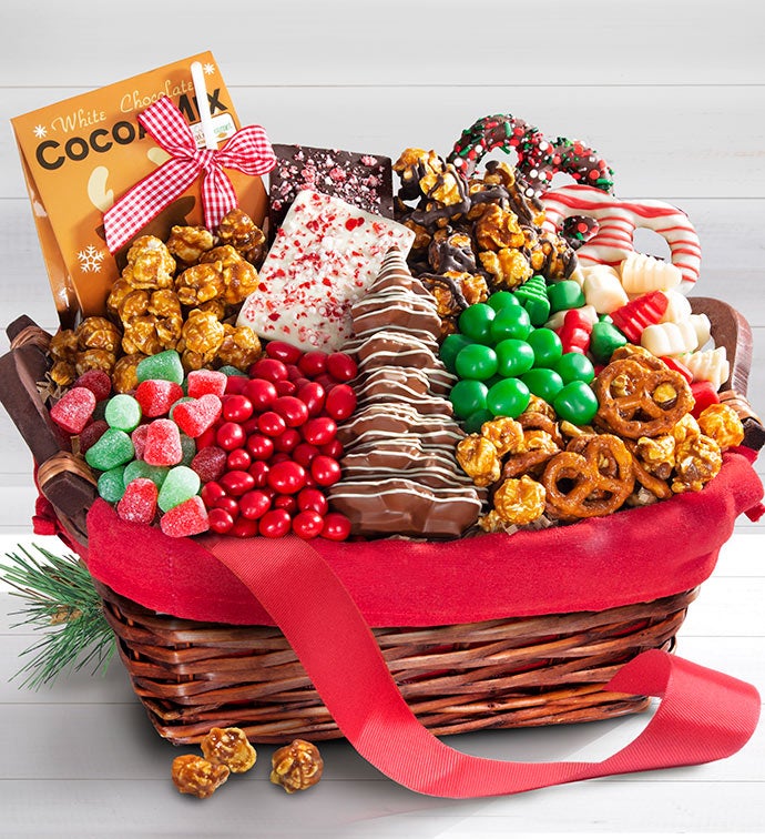Simply Red Holiday Gift Basket