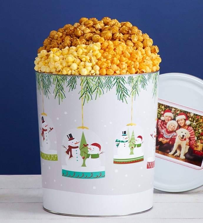 Magical Holiday 3 1/2 Gallon Popcorn Tins