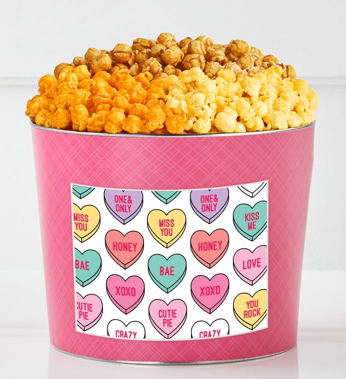 Tins With Pop® Conversation Hearts