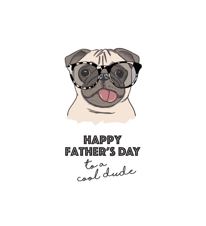 Tins With Pop® 4 Gallon Cool Dude Dad's Day Dog