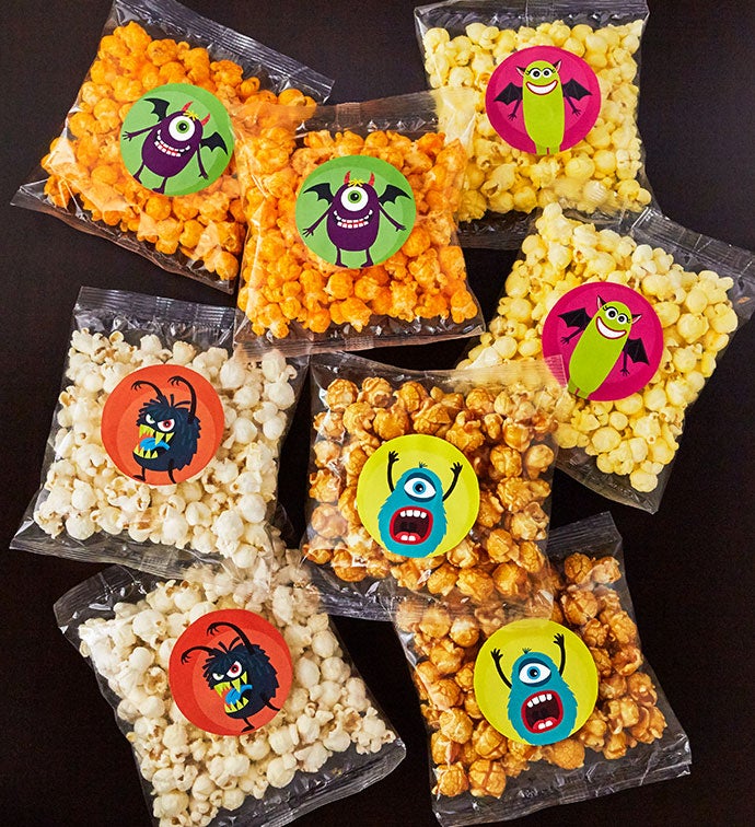 Ghostly Good Treats  Clear Popcorn Bags