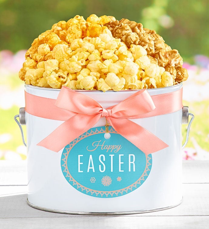 Easter Elegance 1/2 Gallon Popcorn Pail
