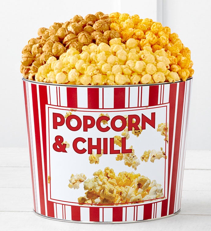 Tins With Pop&reg; Popcorn and Chill