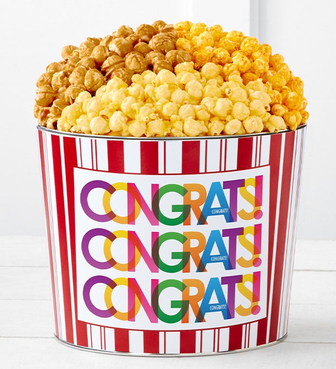 Tins With Pop&reg; Bright Congratulations