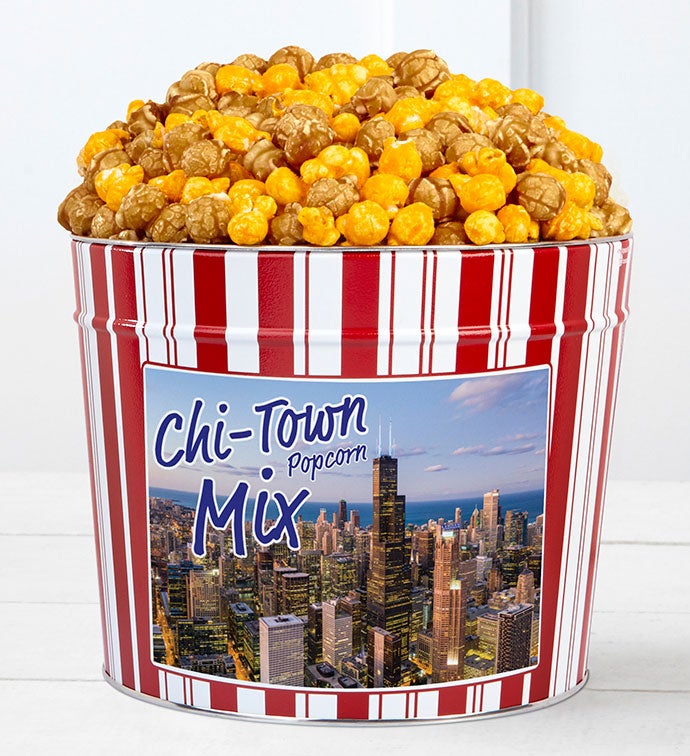 Chi Town Popcorn Mix Tin