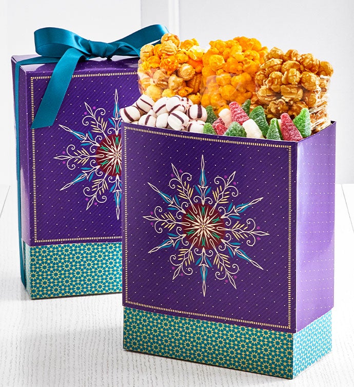 Shining Snowflake Deluxe Gift Box