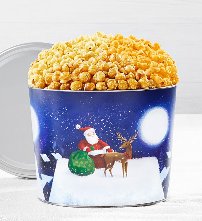 Believe! 2 Gallon Popcorn Tin