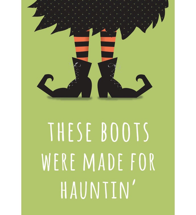 Cards With Pop® These Boots Were Made For Hauntin'