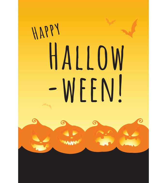 Cards With Pop® Happy Halloween Pumpkins