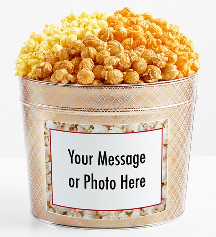 Tins With Pop® Gold Personalized Tin