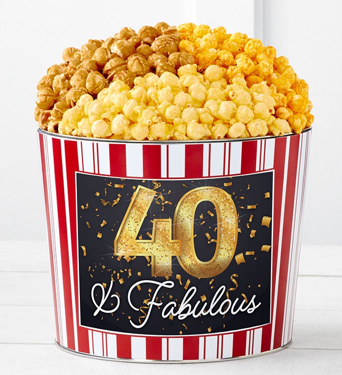 Tins With Pop® Happy 40th Birthday