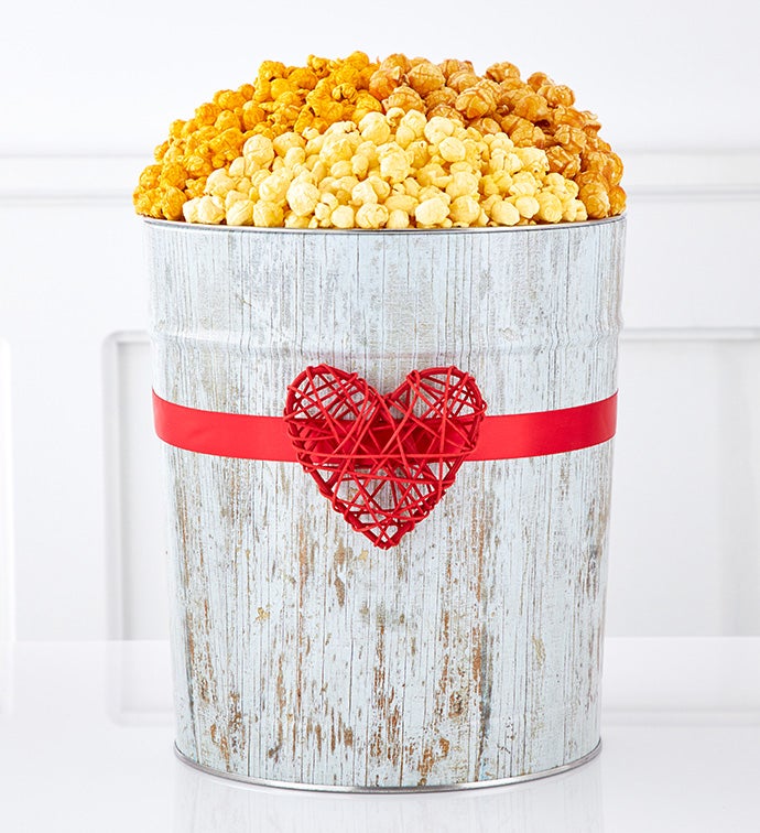 Nature Of Love 3 1/2 Gallon Popcorn Tin