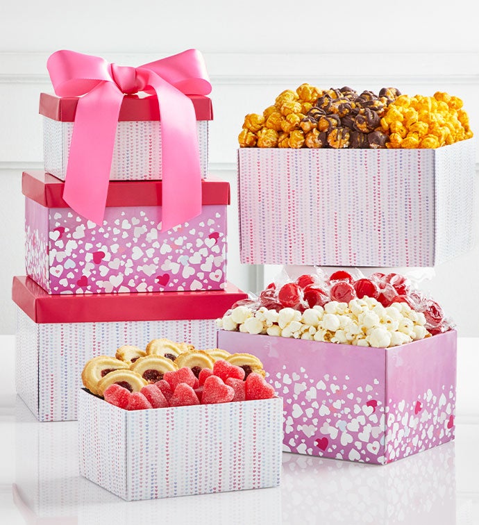 Bursting With Love 3 Gift Box Tower