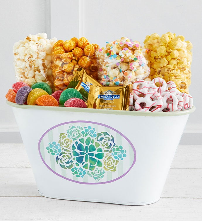 Succulent Garden Gift Basket