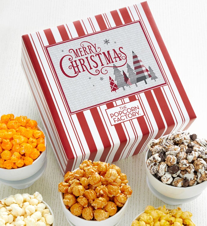 Packed With Pop® Merry Christmas Plaid Trees