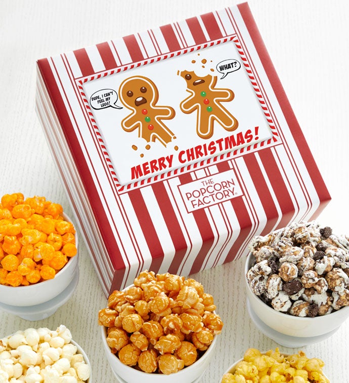 Packed With Pop® Gingerbread Men Merry Xmas