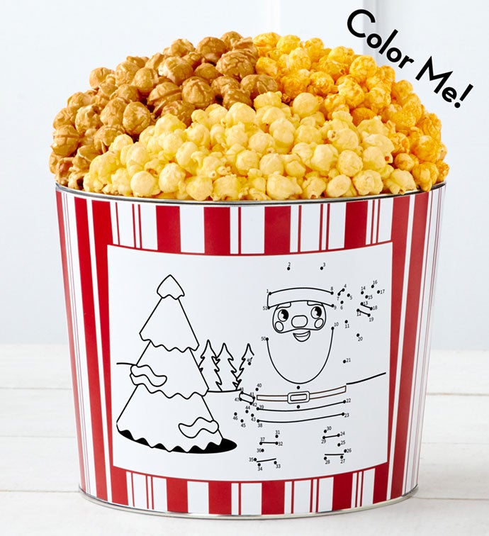 Tins With Pop® Connect The Dots Santa