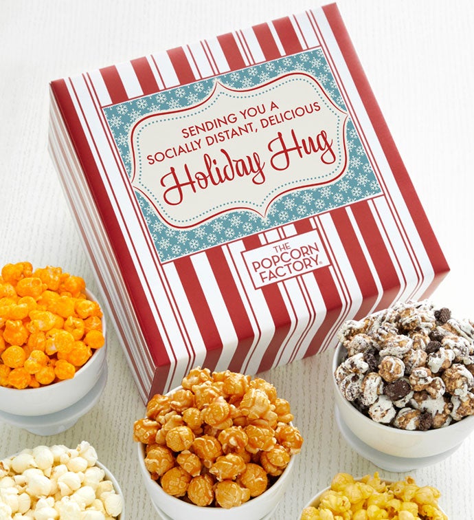 Packed With Pop® Sending You A Socially Distant Delicious Holiday Hug   Snowflakes