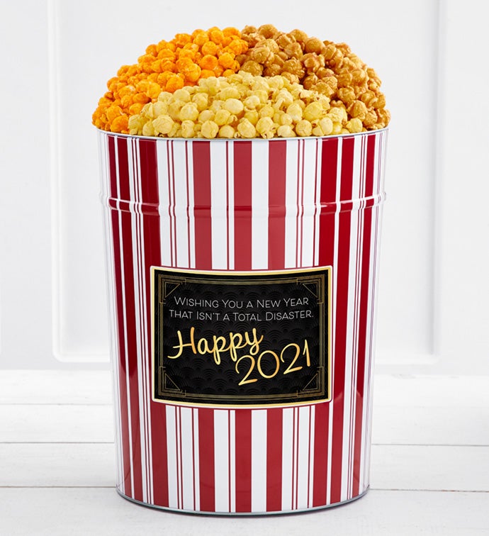Tins With Pop® 4 Gallon Happy New Year 2021