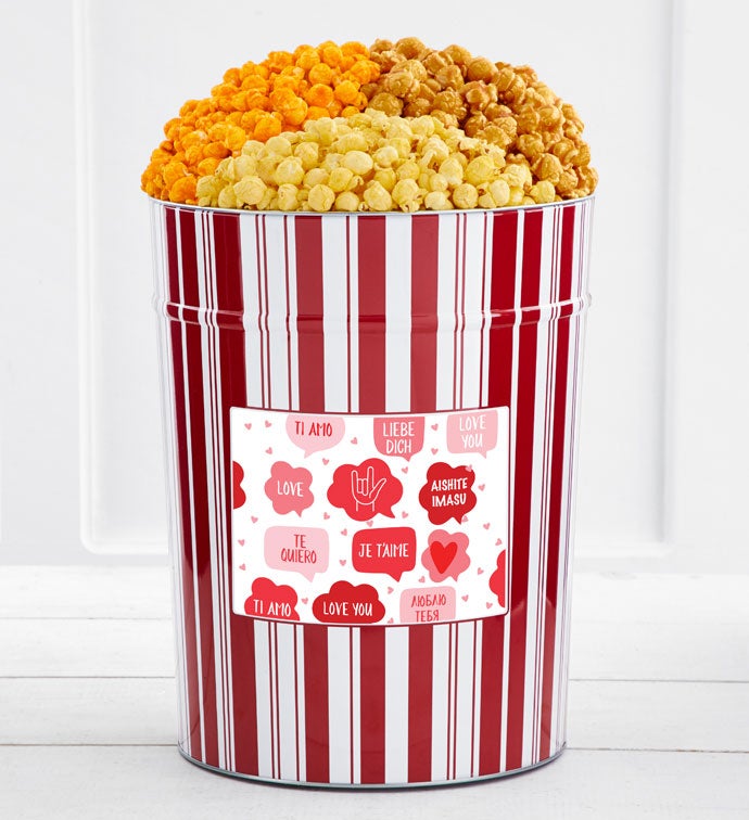 Tins With Pop® 4 Gallon Love You In All Languages