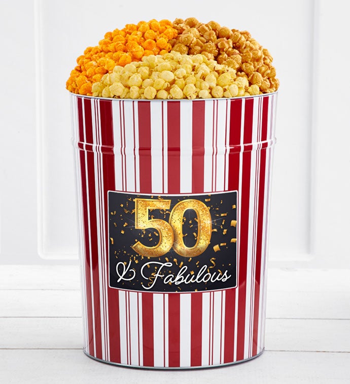 Tins With Pop® 4 Gallon 50 And Fabulous