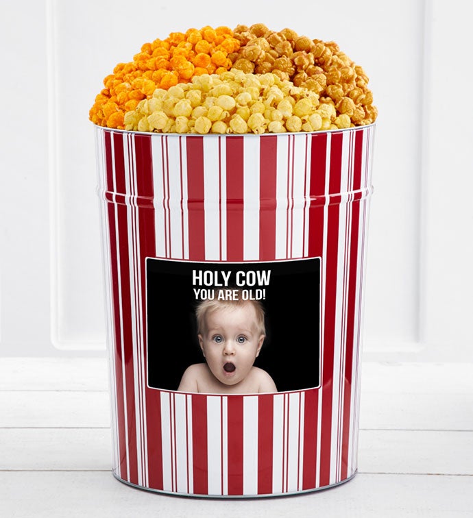 Tins With Pop® 4 Gallon Holy Cow You're Old