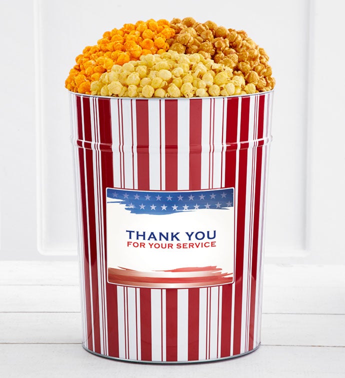 Tins With Pop® 4 Gallon Thank You For Your Service