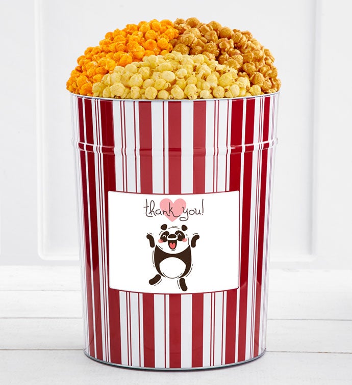 Tins With Pop® 4 Gallon Thank You Panda