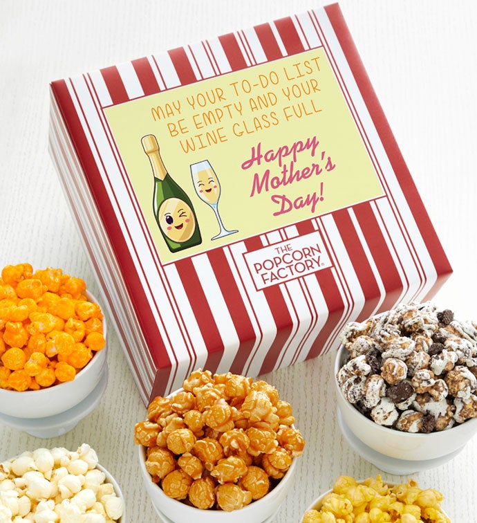 Packed With Pop® Mom Wine Glass Full