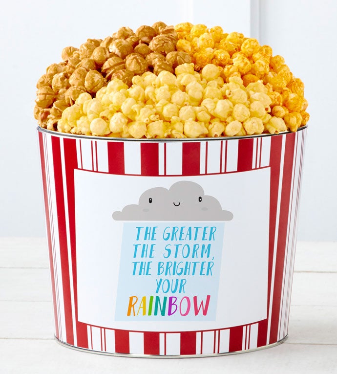Tins With Pop® The Greater The Storm The Brighter Your Rainbow